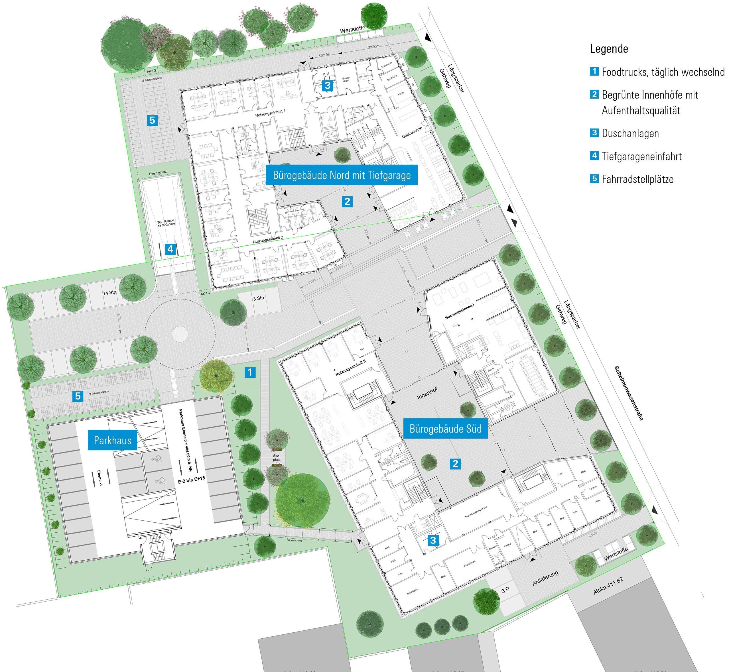Karte Campus